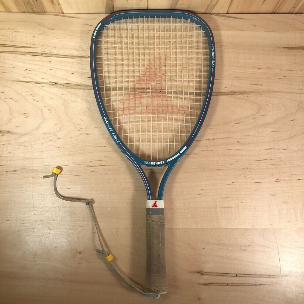Pro Kennex Graphite Force Optimum Size Racquetball Racquet Blue